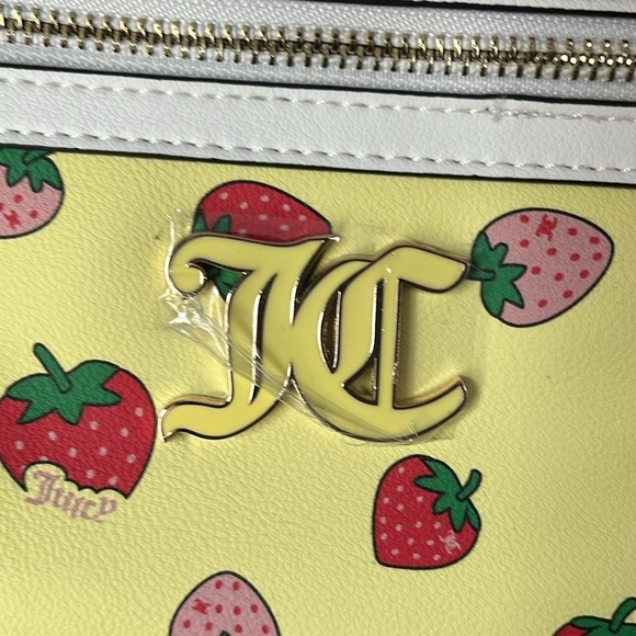 Juicy Couture Yellow Strawberry Backpack NWT main image 6
